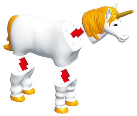 Магнитный конструктор "Смешай и собери". МИСТИЧЕСКИЕ ЖИВОТНЫЕ. Стартовый набор