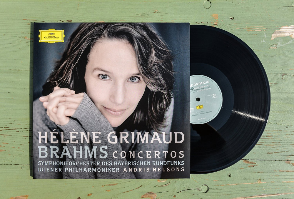 Helene Grimaud, Wiener Philharmoniker, Andris Nelsons / Brahms Concertos (2LP)