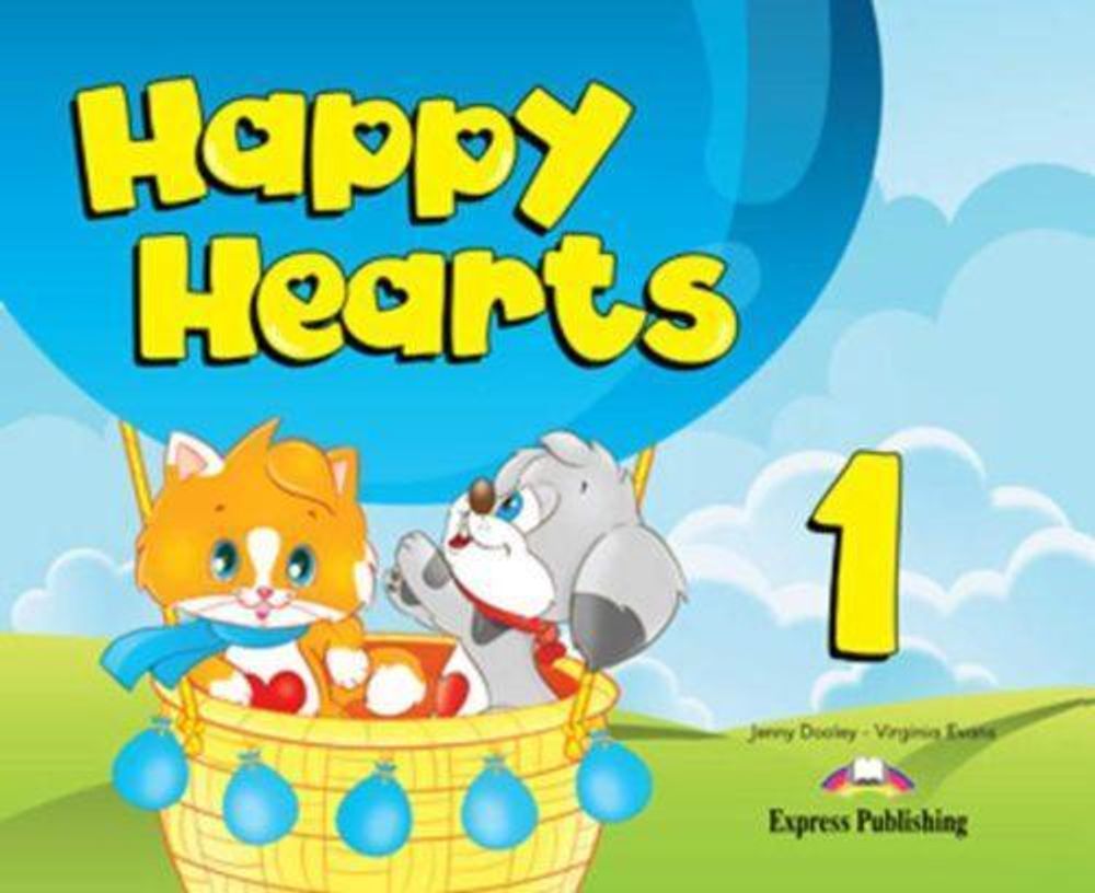 Happy Hearts 1 Pupil&#39;s Book (+ Stickers &amp; Press Outs) - учебник с вкладышами и наклейками