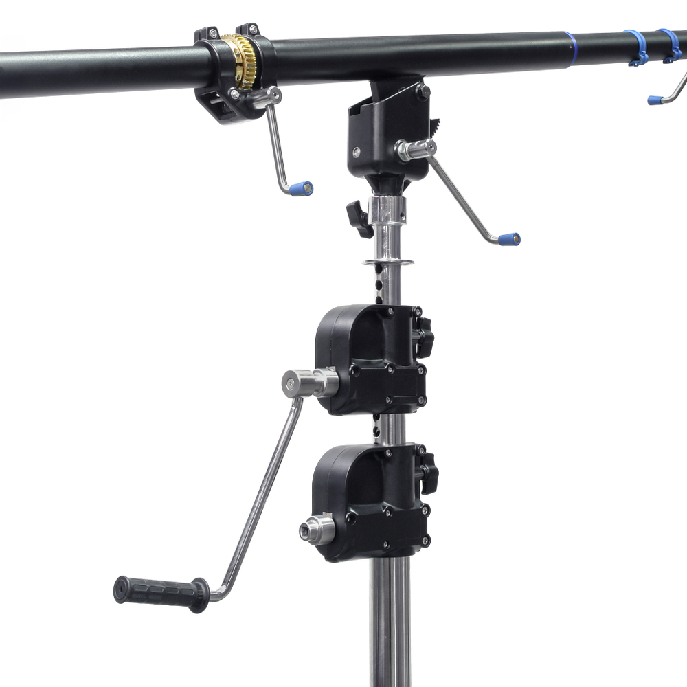 Стойка журавль GreenBean Titan PRO 368MB WIND-UP MEGA BOOM на колесах