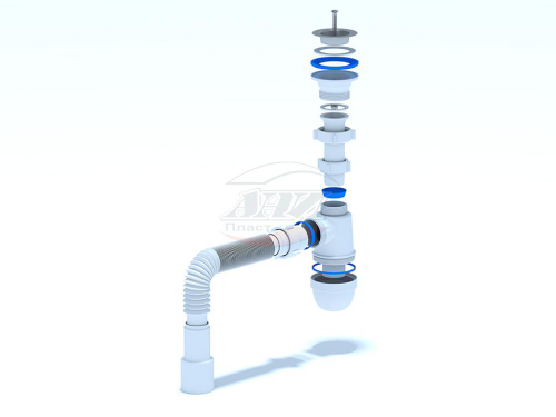 Сифон АНИ 1.1/2-40 с г/т 40-40/50 С0115