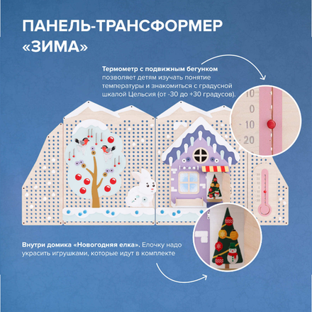 Многофункциональная панель-трансформер Времена года
