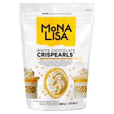Шоколадные хрустящие шарики белые "Mona Lisa" 800 гр