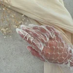 Перчатки короткие, Белый