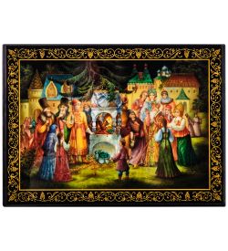 Народные промыслы ШК-11/ 6-M Шкатулка в технике декупаж (13х18х4)