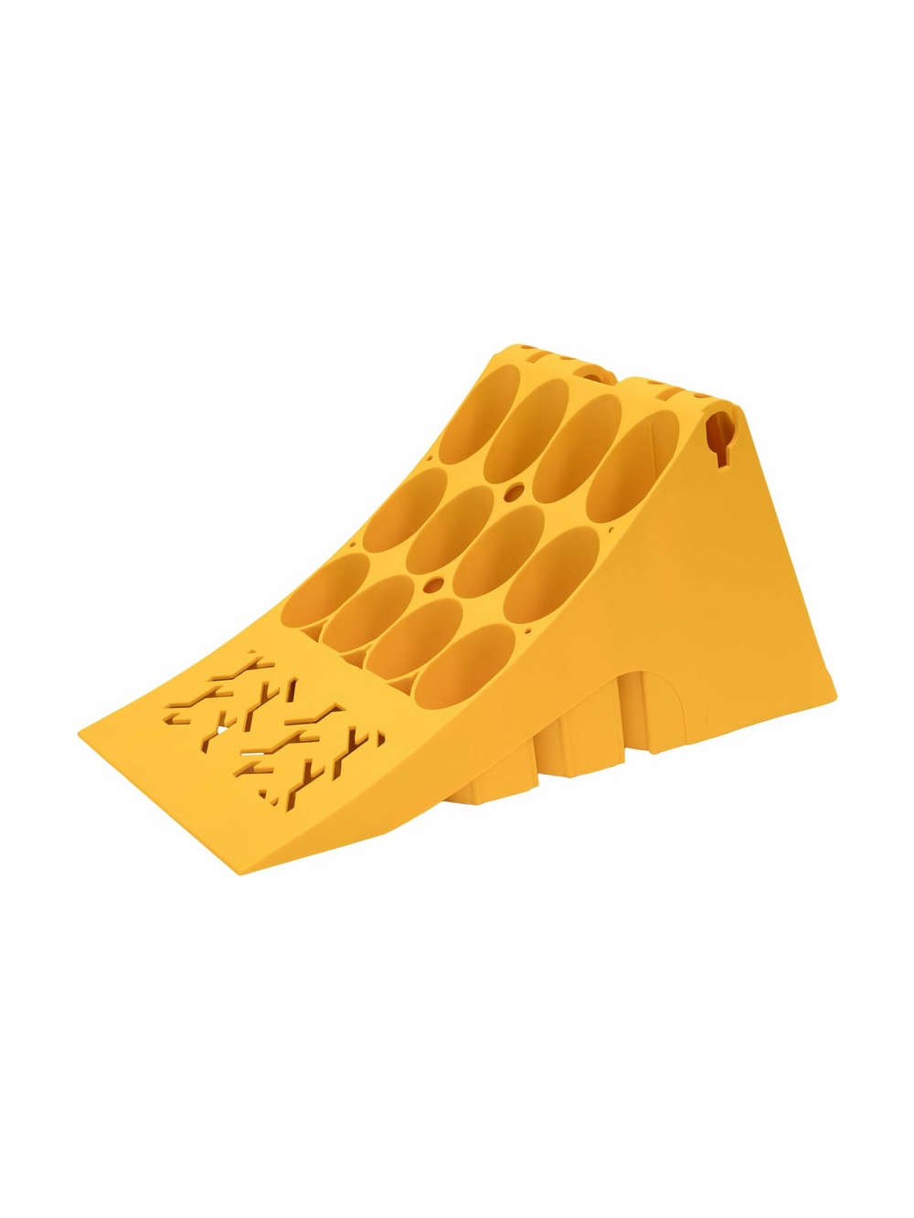 Упор противооткатный Gigant для грузового транспорта, желтый, 477х225х198. GNDC-3