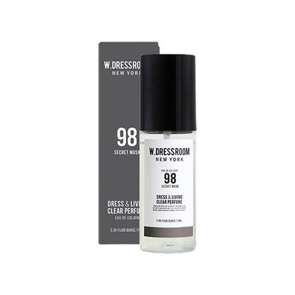 W.Dressroom Спрей парфюмированный № 98 Dress & Living Clear Perfume № 98 Secret Musk 70ml