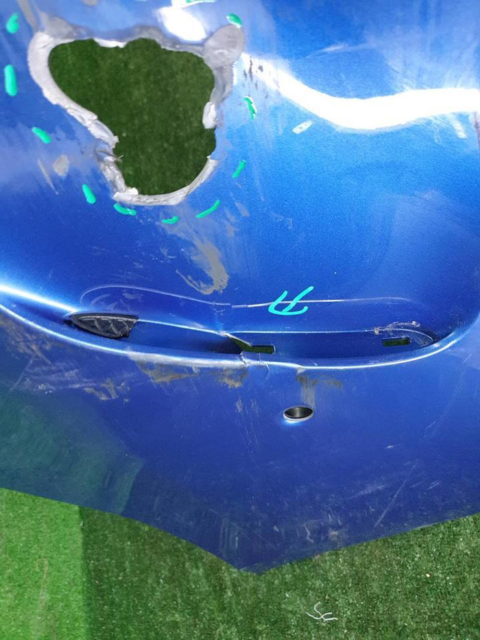 Бампер задний Mercedes C w206 (2021-н.в.)