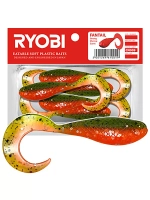 Мягкая силиконовая приманка риппер-твистер Ryobi FANTAIL
