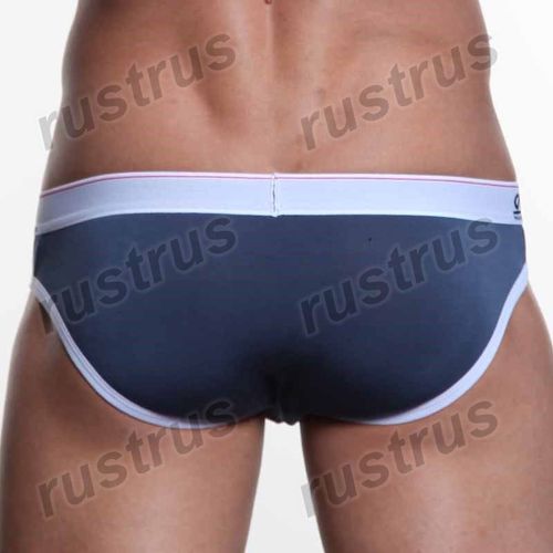 Мужские трусы брифы синие WANGJIANG WG00006