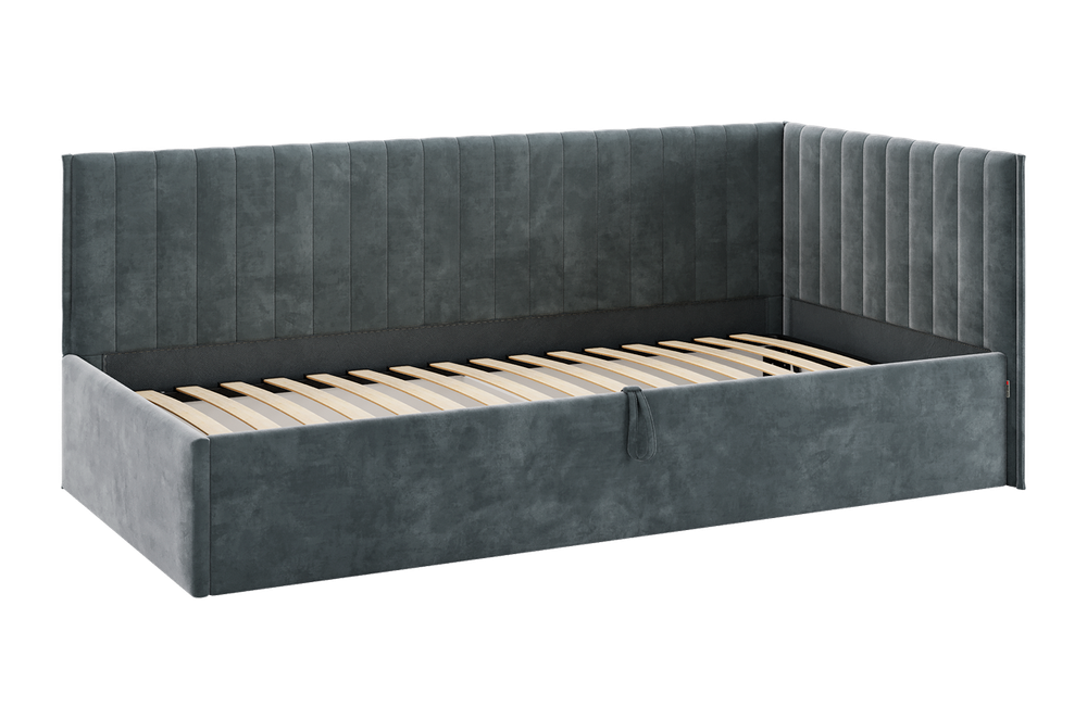 Кровать тахта с подъемным механизмом Твикс 900*2000 (велюр) МФ Мебельсон, г. Ижевск