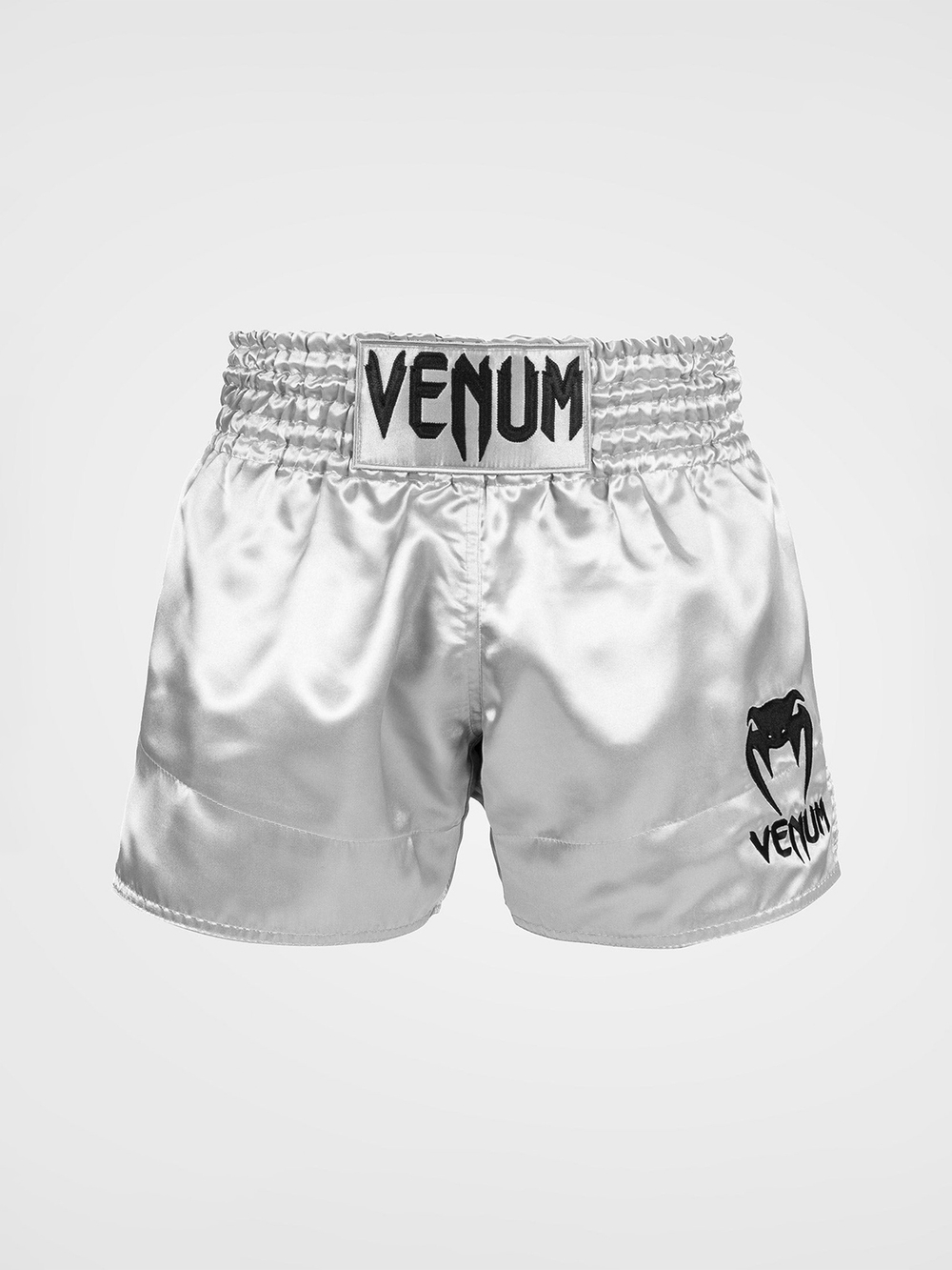 Шорты тайские Venum Classic Silver/Black