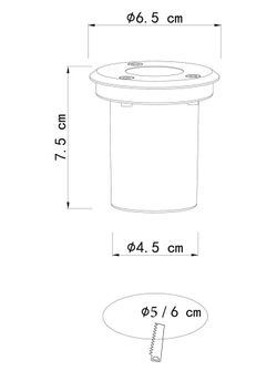 Тротуарный светильник Arte Lamp