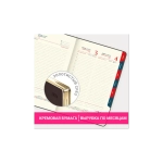 Ежедневник датированный 2026 А5 148х218 мм, GALANT "Infinity Gold", под кожу, темно-коричневый, 117501