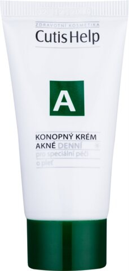 CutisHelp Health Care A - Acne - дневной крем из конопли для проблемной кожи /   30  ml  / GTIN 8595218200424