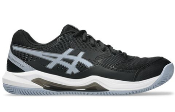 Мужские теннисные кроссовки Asics Gel-Dedicate 8 Clay - black/grey blue