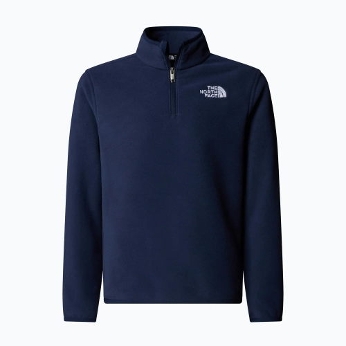 Детская флисовая кофта The North Face Teen Glacier 1/4 Zip синяя