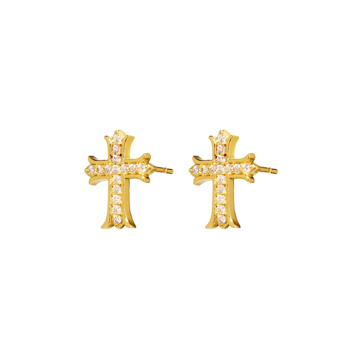 Серьги Daintith Cross Earrings