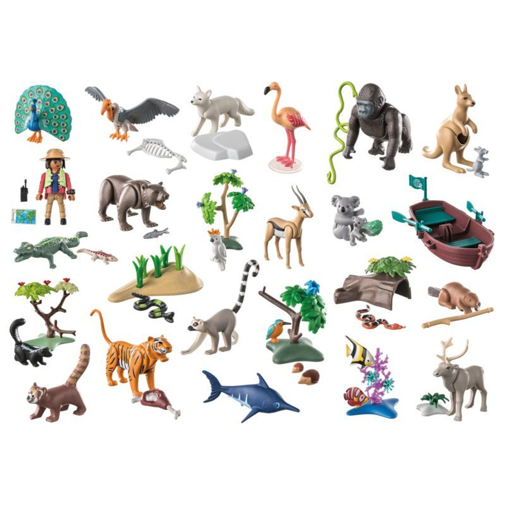 Playmobil - Адвент-календарь Wiltopia 2022 DIY Путешествие в мир животных 71006X