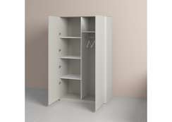 Шкаф Tammi 2-х створчатый высокий (серо-бежевый)