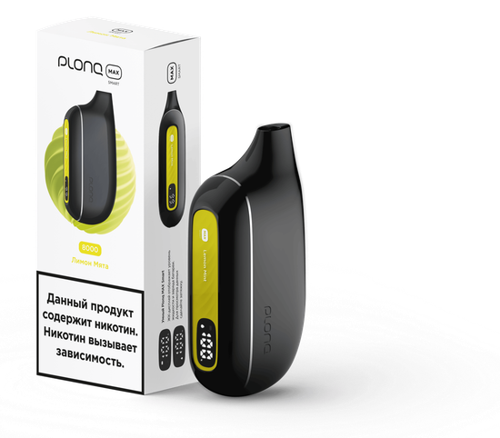 ОЭС (М) Plonq Max Smart 8000 Лимон Мята