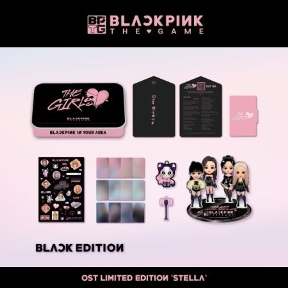 Альбом BLACKPINK - The Girls The Game OST STELLA (LIMITED) RANDOM Edition