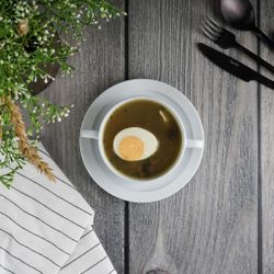 Бульонная пара 320 мл d 11 см h5,5 см белая Glory Stackable P.L. Proff Cuisine [6]