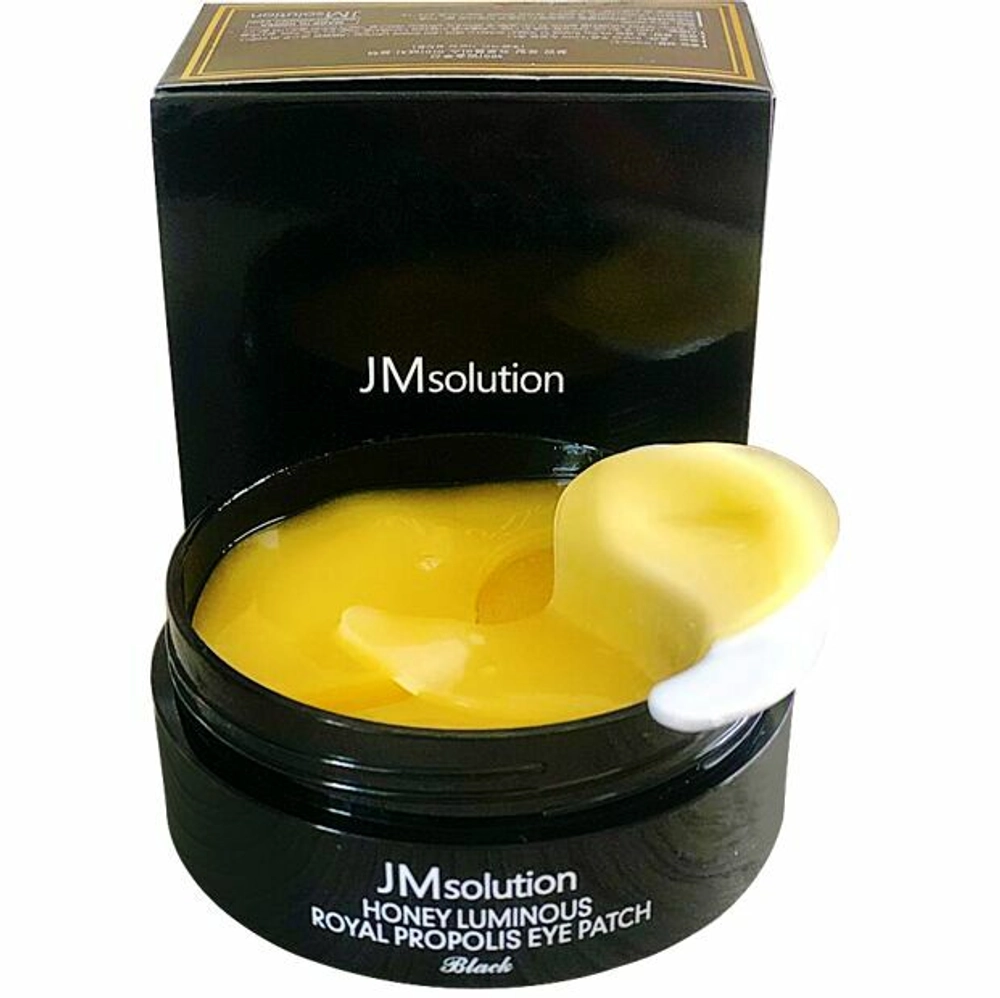 Гидрогелевые патчи для глаз JMsolution Honey luminous royal propolis eye patch 60 шт