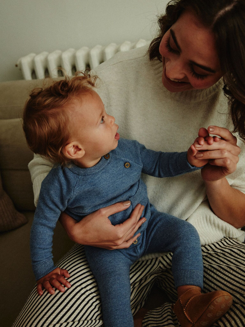 Лонгслив и легинсы в комплекте для малышей Next N97-192, Синий