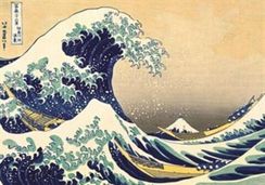Puzzle "1000 Art Collection" The Great Wave of Kanagawa / Bridgeman
