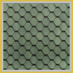 Гибкая черепица ТехноНиколь SHINGLAS Самба Малахит 3 м2/уп (Однослойная)