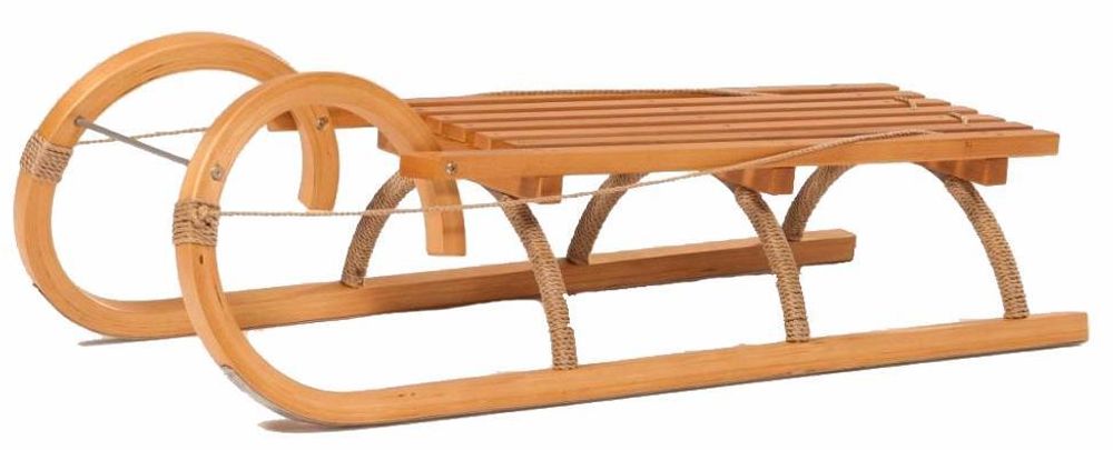 Деревянные санки Морозко удлиненные