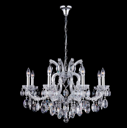 Подвесная люстра Crystal Lux HOLLYWOOD SP8 CHROME