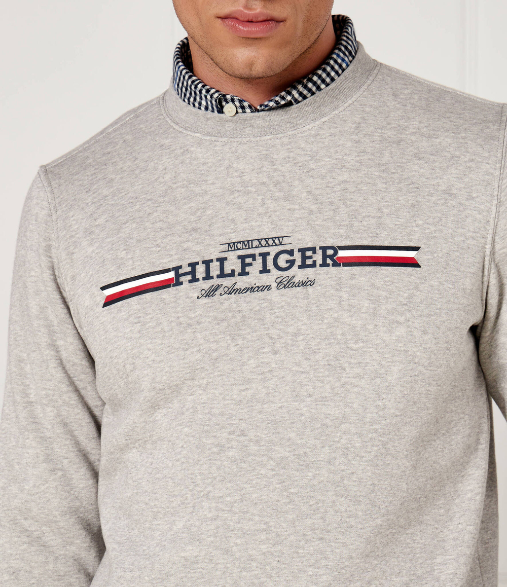 Худи Tommy Hilfiger - серый(MW0MW35530)