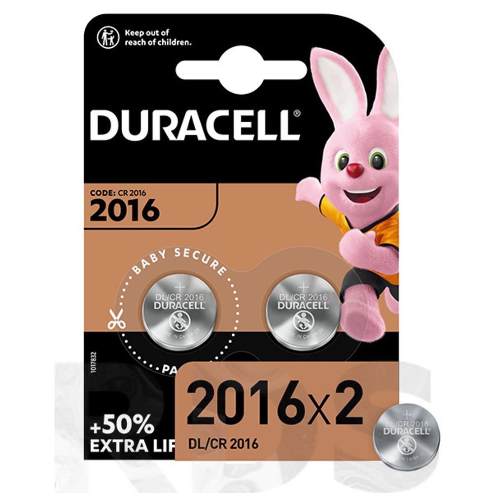Батарейка CR2016 ВР-1 DURACELL