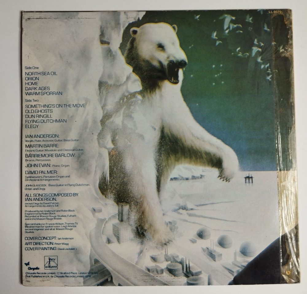 Винтажная виниловая пластинка LP Jethro Tull Stormwatch (Югославия 1980)