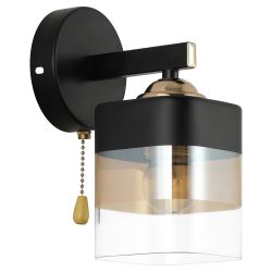 Бра светильник Rivoli Isadora 9133-401 настенный 1 х Е27 40 Вт модерн с выключателем | Rivoli