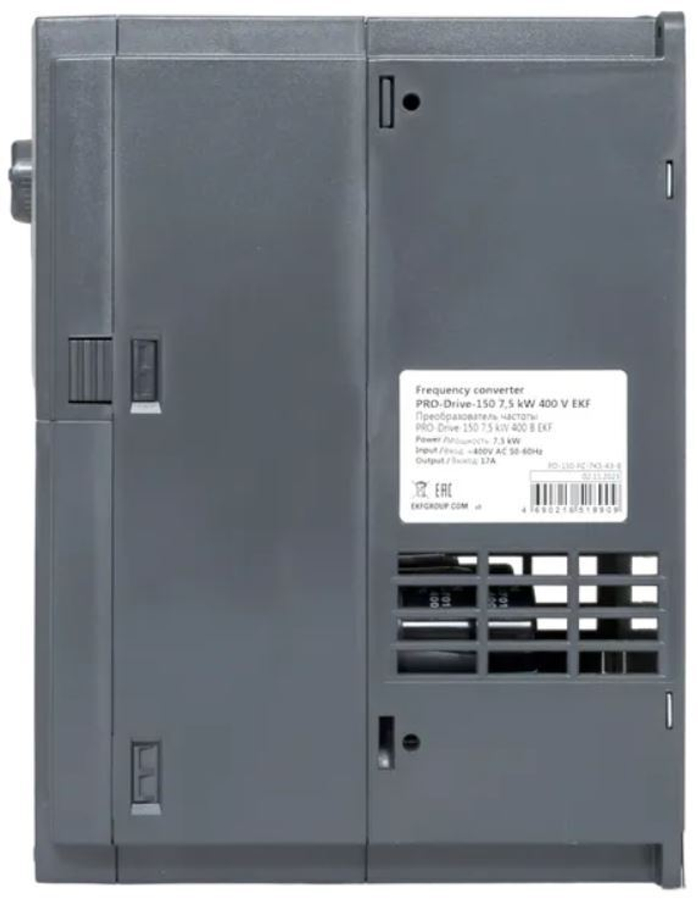 Преобразователь частоты  EKF PD-150-FC-7K5-43-B