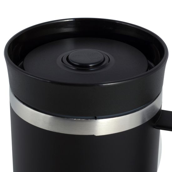 Термокружка 360 мл. из нержавеющей стали Kamille KM-2038 с ручкой