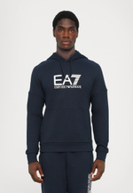 EA7 Emporio Armani Толстовка с капюшоном - Синий