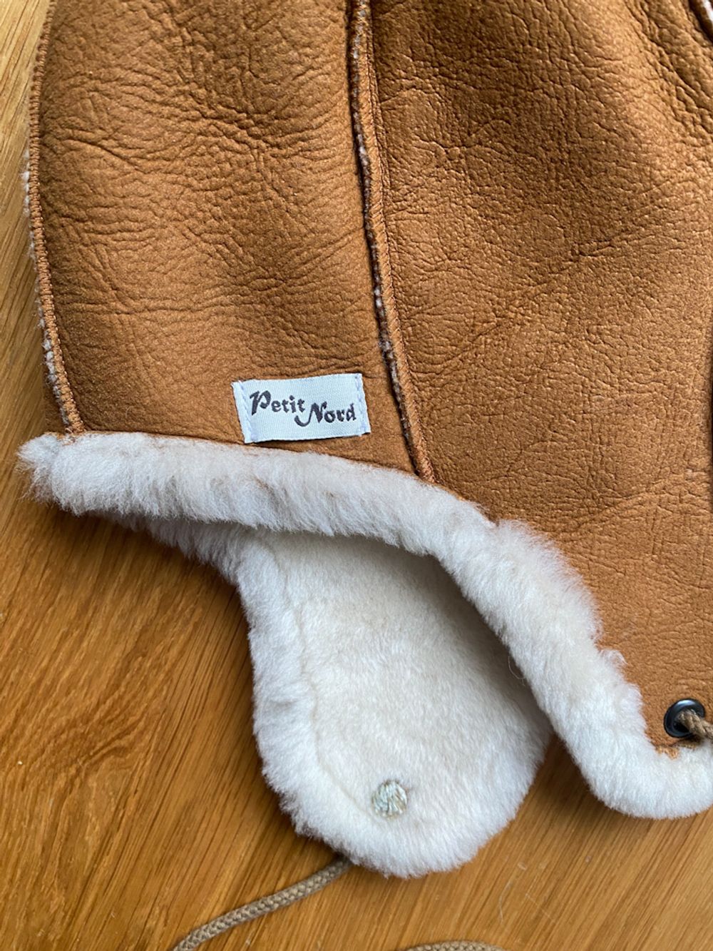 Кожаная шапка Petit Nord, 116