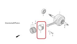 13102-KWW-740.  PISTON (0.25)