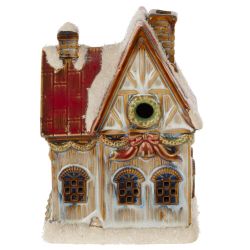 GAEM Фигурка декоративная с подсвет "Домик" (AAx2, н/п), L10,5 W8,5 H14,5 см