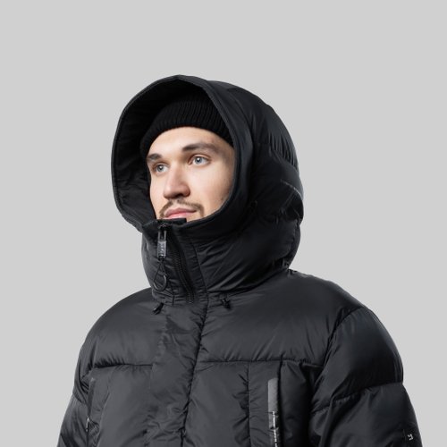 Пуховик мужской Krakatau Qm420-1 Rook артикул:Qm420-1 - купить в магазине Дайс