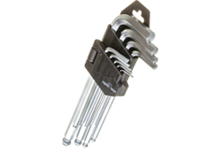 Набор шестигранников 9 предметов СЕРВИС КЛЮЧ PROFFI 76401