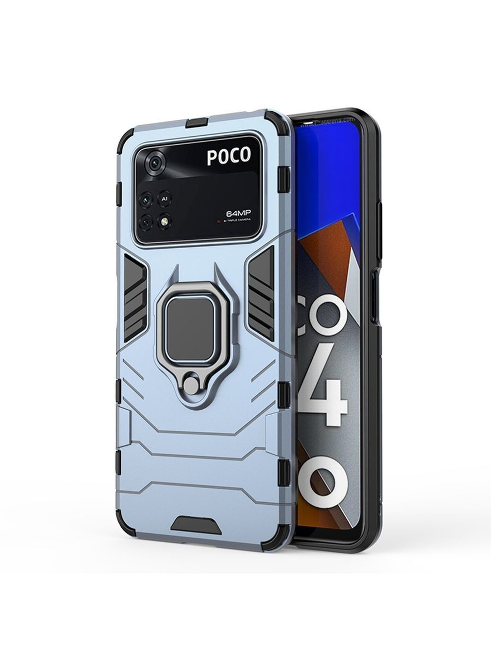 Противоударный чехол Panther Case для Xiaomi Poco M4 Pro 4G