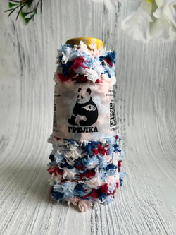 Пряжа Единорог UNICORN мультиколор с шишибриками 50 g