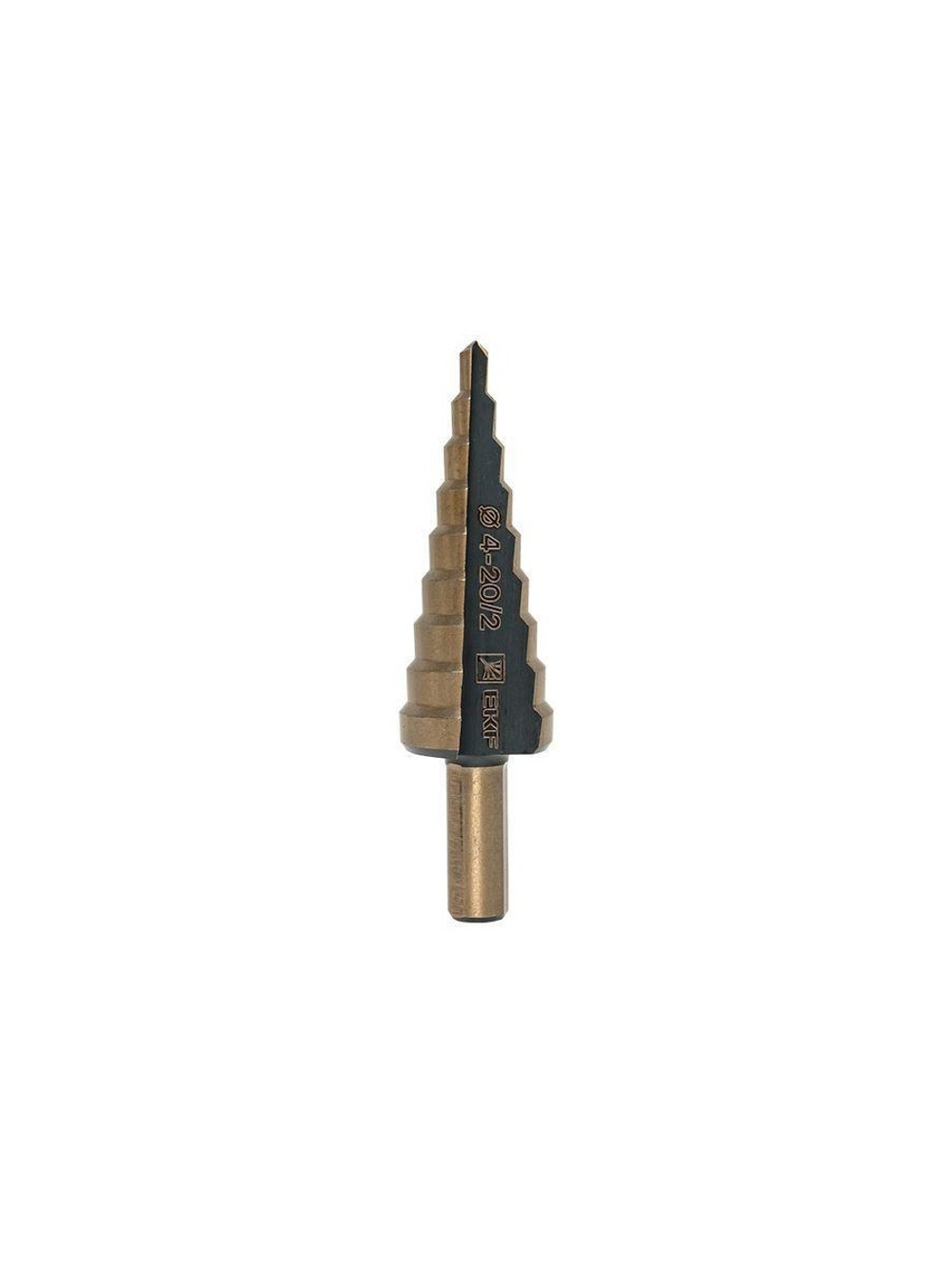 Сверло ступенчатое ST-4-20/2 HSS 9 ступ. EKF ST-4-20/2