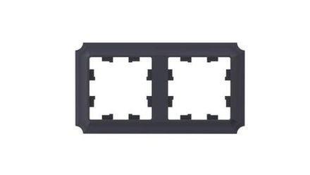 Рамка 2-м AtlasDesign Antique универс. карбон SE ATN101002