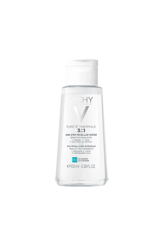 Vichy Purete Thermale мицеллярная вода 3 в 1 для чувствительной кожи лица и вокруг глаз